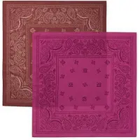 HUGO Set van twee bandana’s van katoenen popeline met print