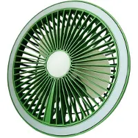 VHV - Campingventilator - campingventilator met lamp - USB oplaadbaar, met LED verlichting - voor camping, tent, caravan