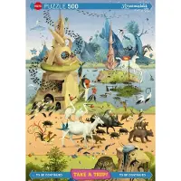 Sonstige Verlage puzzel Hieronymus Bosch 500 stukjes - kunst puzzel.