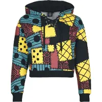 The Nightmare Before Christmas - Disney Trui met capuchon - Sally - S tot XXL - voor Vrouwen - meerkleurig | Maat XXL