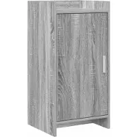 vidaXL Dressoir, grijs Sonoma, 40 x 36 x 80 cm, houtvezel