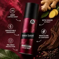 Bruno Banani Loyal Man Deodorant Body Spray - Aromatisch Houtachtig - 24u - 150 ml