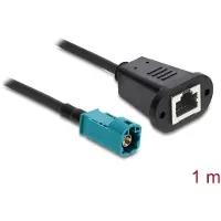 DeLOCK Cable HSD Z male to RJ45 jack 1 m