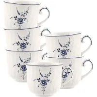 Villeroy & Boch Cappuccinotassen Vieux Luxembourg 240 ml Set van 6