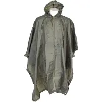 101 Inc ripstop poncho groen