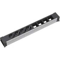 Bachmann CONFERENCE TOP FRAME X-Groot inzetstuk 4x geaard stopcontact 4x ABD