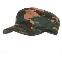 Fostex Garments - Military fatique cap ripstop (kleur: Woodland / maat: NVT)