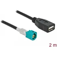DeLOCK Cable HSD Z male to USB 2.0 Type-A female 2 m
