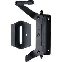 Bbb Cycling ParkingLot Swivel Fiets Ophangsysteem - Stijlvol en Ruimtebesparend - Fietshaak Voor De Muur - Muurbeugel Voor MTB en Racefiets - BTL-127