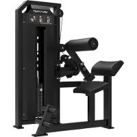 Tunturi Platinum Dual Rug/Buik Combo Krachtstation - Fitnessapparaat - Pin loaded homegym - Maximaal 200 kg gewicht - V-series