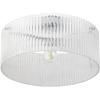 LUCANDE Plafondlamp , Meritt, dimbare, Doorzichtig, Woonkamer, Glas, Modern