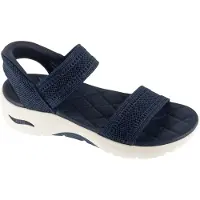SKECHERS Slip-Ins: GO Walk Arch Fit 2.0 Sandal - Kennedy, Vrouwen, Marineblauw, Sandalen, maat: 36