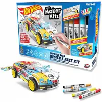 Hot Wheels Auto met Stiften - Kleurrijk Speelgoed voor Kinderen vanaf 6 Jaar