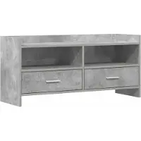 vidaXL TV Kast 100 x 33 x 47 cm Betongrijs Bewerkt hout