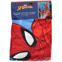Spiderman strand handdoek polyester 70 x 140 cm