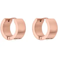 Purelei Oorbellen 'Bold' rose-goud