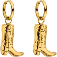 Purelei Oorbellen 'Boots' goud