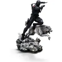 Iron Studios GI Joe Art Scale Statue 1/10 Snake Eyes 23 cm Beeld
