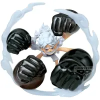 Banpresto One Piece World Special-figuur Monkey D. Luffy Gear5 Gum-Gum Dawn Gatling