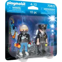 Playmobil 70822 Duopack Politieagent En Sproeier / Duo - Bouwspeelgoed