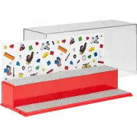 LEGO Vitrine Iconic Minifigure Rood