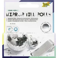 Folia 540560 Spiegelstein-Rolle "Mirror Tile Rolls", Größe: S