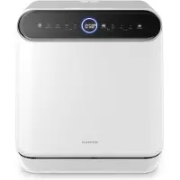Klarstein Oceana mini vaatwasser - Compacte vaatwasser voor 3 couverts, met 7 programma's, 6 liter waterverbruik, AquaStop, draagbaar design