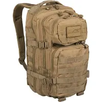 Mil-Tec US Assault Pack S, rugzak ,Beige (Coyote)