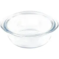 Pyrex Ronde schaal met deksel 2,3+0,7L
