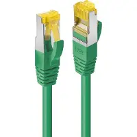 Lindy 47653 Patchkabel Cat6A RJ45 S/FTP Cat7 LSZH, groen, 15 meter