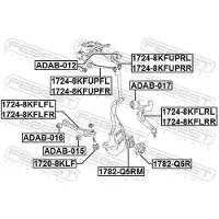 FEBEST 1724-8KFLFL Draagarm