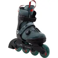 K2 Eddie Boa Verstelbare Kinder Inline Skate (dark Teal) M 32-37 Dark Teal