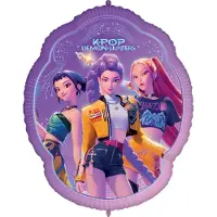 Decorata Party 1 Folieballon shaped Supersize 100x73cm-K-Pop Demon Hunters