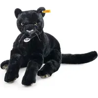 Steiff Nero Panther zwart, 40 cm liggend