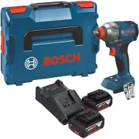 Bosch GDX 18V-285 Professional accu-slagschroevendraaier 18 V 285 Nm + 2x accu 5,0 Ah + oplader + L-Boxx