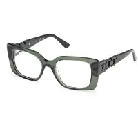 GUESS GU50322 Shiny dark green 51/17/140 WOMAN Brilmonturen