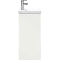 vidaXL Badkamermeubel Set Wit 81 x 40 x 84,5 cm Bewerkt hout