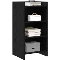 vidaXL Dressoir Zwart eiken 40 x 36 x 80 cm Bewerkt hout