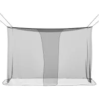 vidaXL Muggennet voor bed 156 mesh Zwart 220 x 100 x 150 cm Polyester
