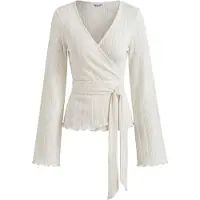 Object Gebreid vest wit