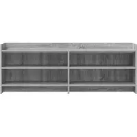 vidaXL TV Kast 130 x 33 x 47 cm Grijs Sonoma