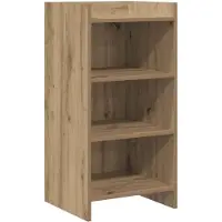 vidaXL Dressoir Artisanaal eiken 40 x 36 x 80 cm Bewerkt hout
