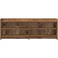 vidaXL TV Kast 130 x 33 x 47 cm Oud hout