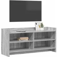 vidaXL TV Kast 100 x 33 x 47 cm Grijs Sonoma Bewerkt hout