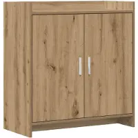 vidaXL Dressoir Artisan-eikenhout, 72 x 36 x 80 cm, houtvezel