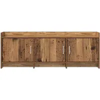 vidaXL TV-kastjes, 130 x 33 x 47 cm, gerecycled hout, houtvezel