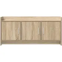 vidaXL TV-kast, 102 x 33 x 47 cm, Sonoma-eikenfineer, houtvezel