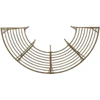 vidaXL Boom Bank 4 -zits 160 x 80 x 44 cm steel Antiek Bruin halfrond