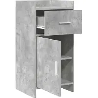 vidaXL Dressoir Betongrijs 40 x 36 x 80 cm Bewerkt hout