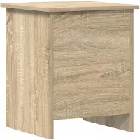 vidaXL Opbergkist met opslag Sonoma Eiken 40 x 40 x 50 cm Bewerkt hout